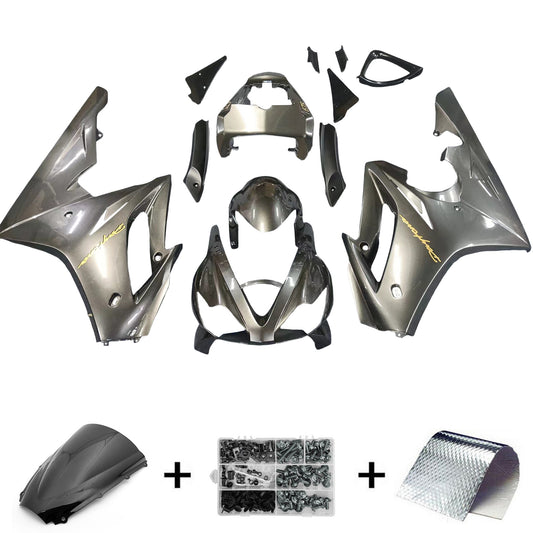 Amotopart Fikings Triumph Daytona 675 2006-2008 Kit di copertura grigio
