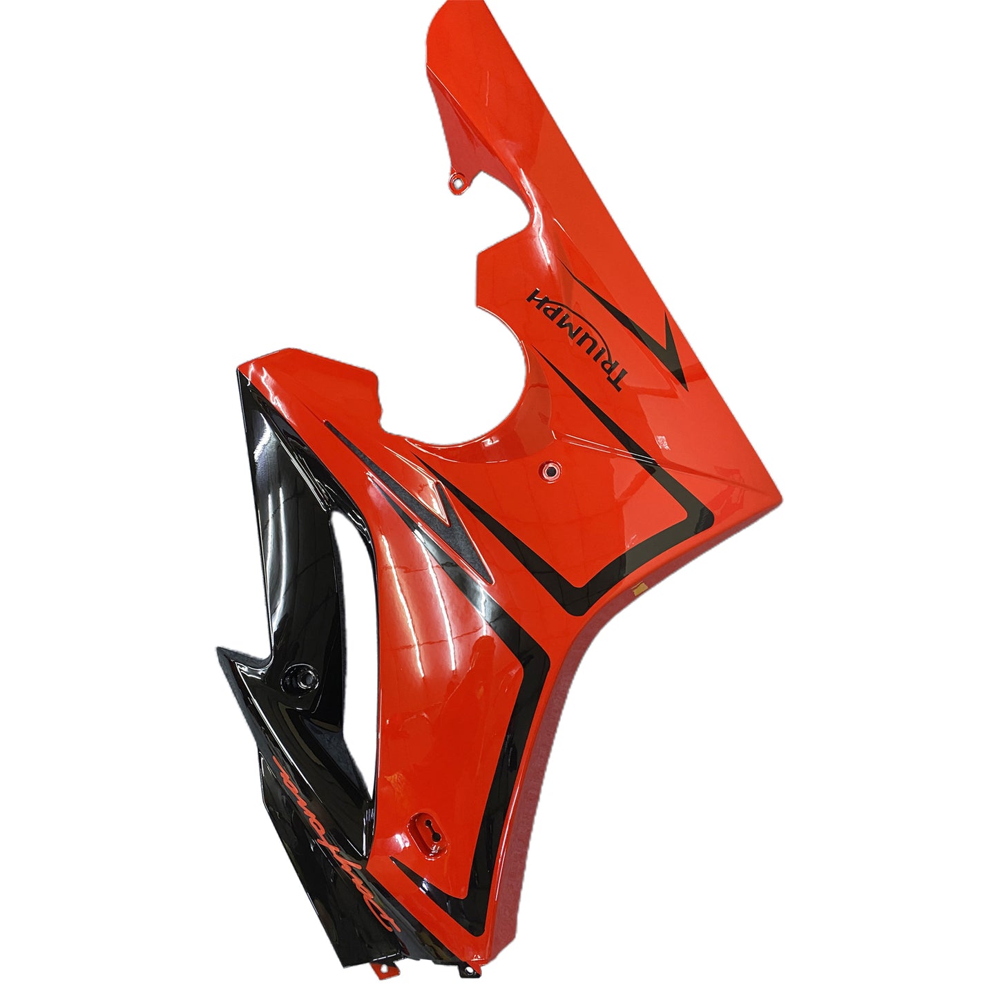 Amotopart Triumph 2006-2008 Daytona 675 rosso con kit di rivestimento in linea nera