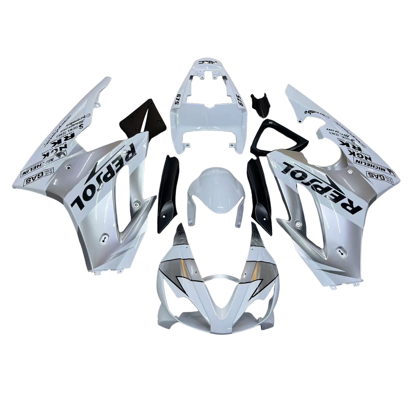 Amotopart Kit Carena Triumph Daytona 675 2006-2008 Carrozzeria Plastica ABS