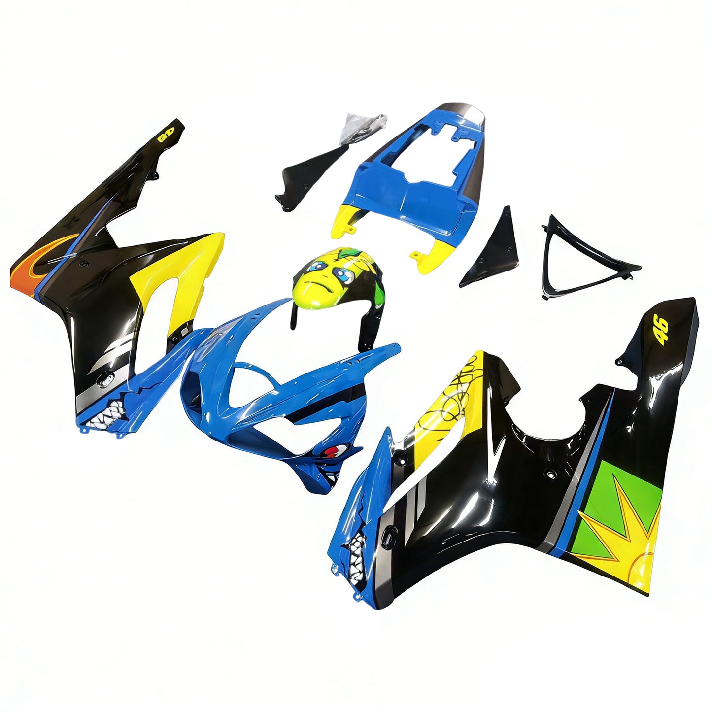 Amotopart Kit Carena Triumph Daytona 675 2006-2008 Carrozzeria Plastica ABS