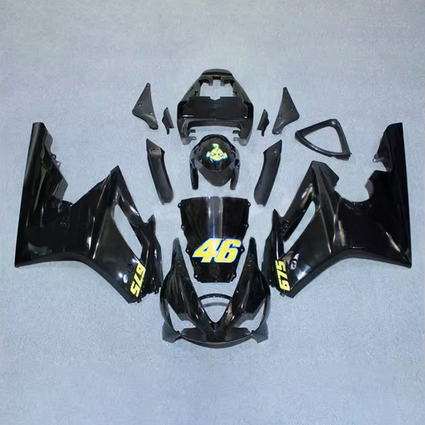 Kit carenatura Triumph Daytona 675 Injection 2006-2008 Carrozzeria Plastica ABS