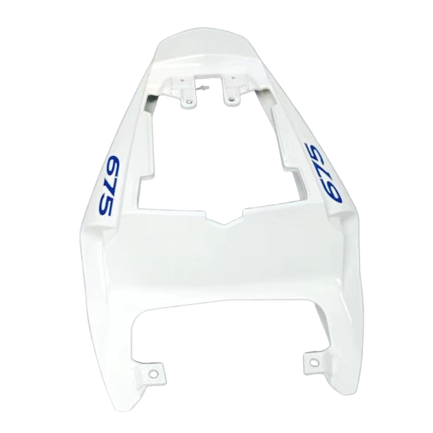 Carene 2009-2012 Triumph Daytona 675 Bianco Blu Daytona Generico