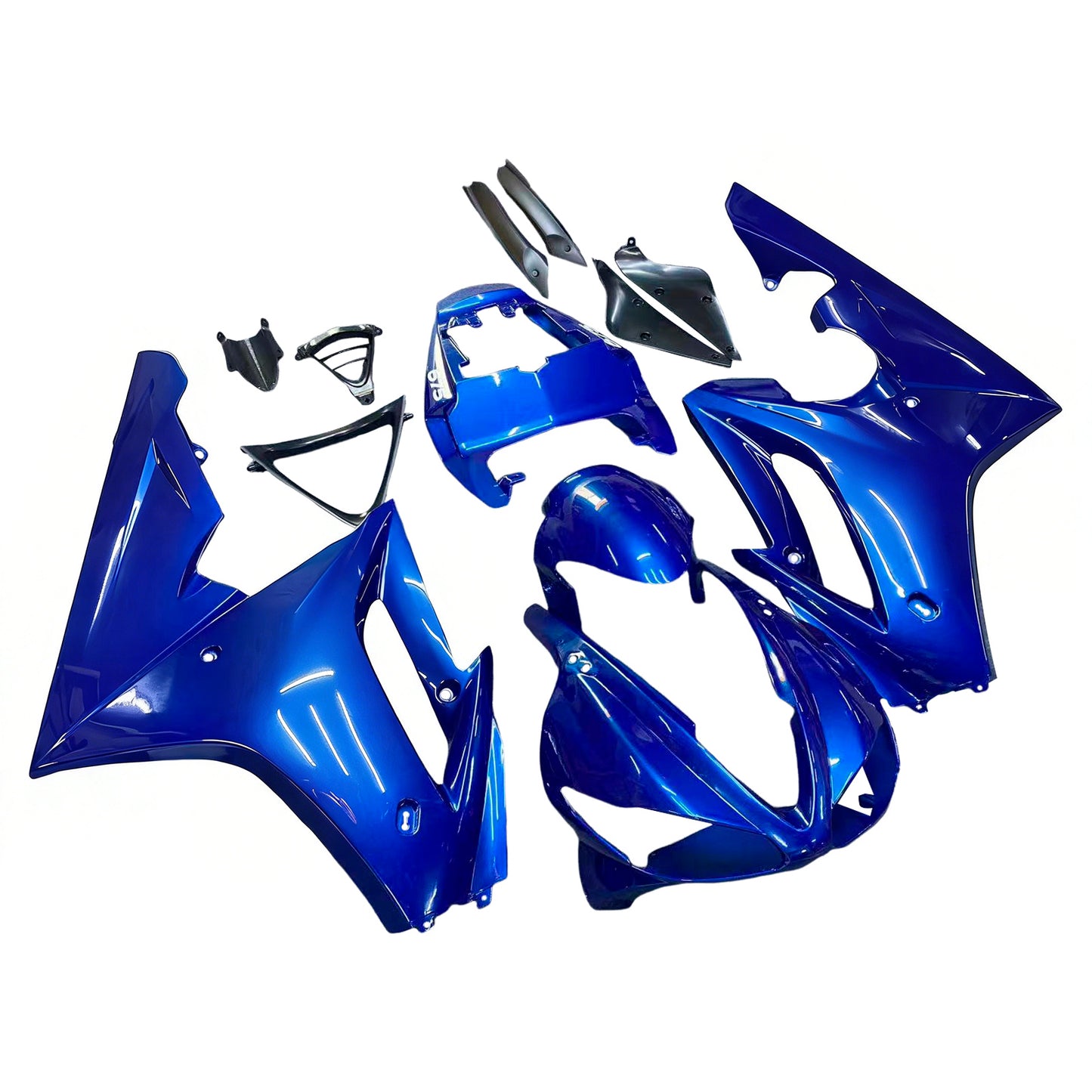 Carene 2009-2012 Triumph Daytona 675 Blu Daytona Generico