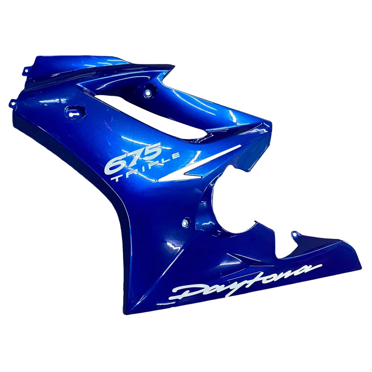 Carene 2009-2012 Triumph Daytona 675 Blu Daytona Racing Generico