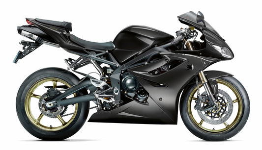 Carene 2009-2012 Triumph Daytona Black 675 Generico