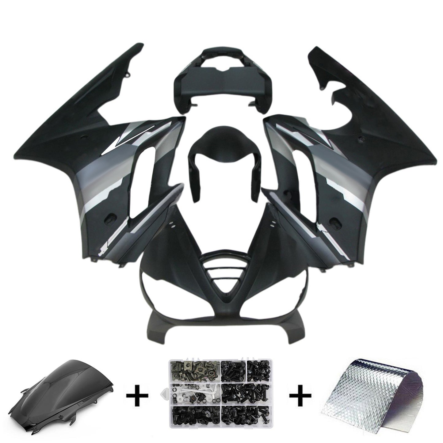 Amotopart Triumph Daytona 675 2009-2012 Kit Carena Carrozzeria Plastica ABS
