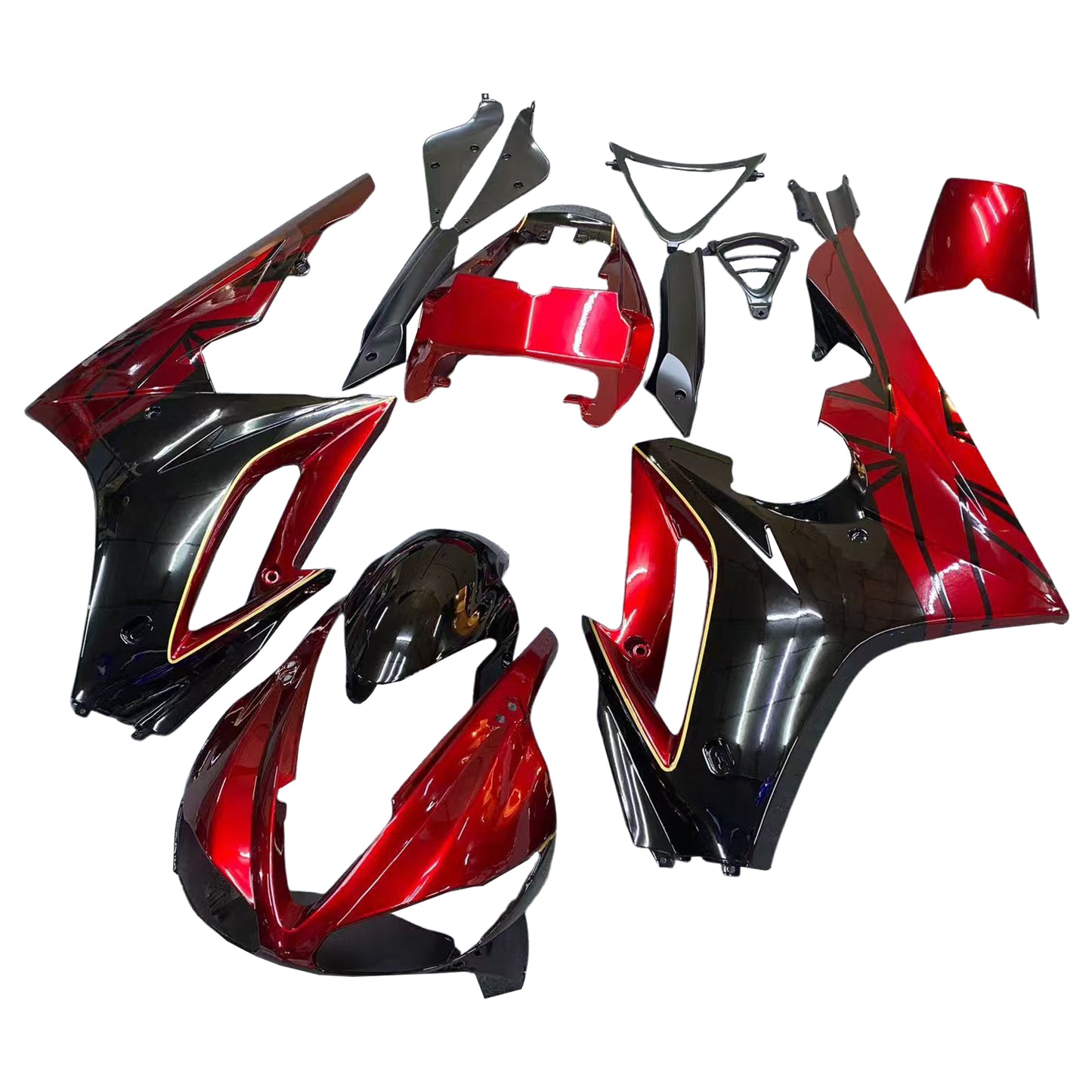 Kit carenatura Triumph Daytona 675 Injection 2009-2012 Carrozzeria Plastica ABS