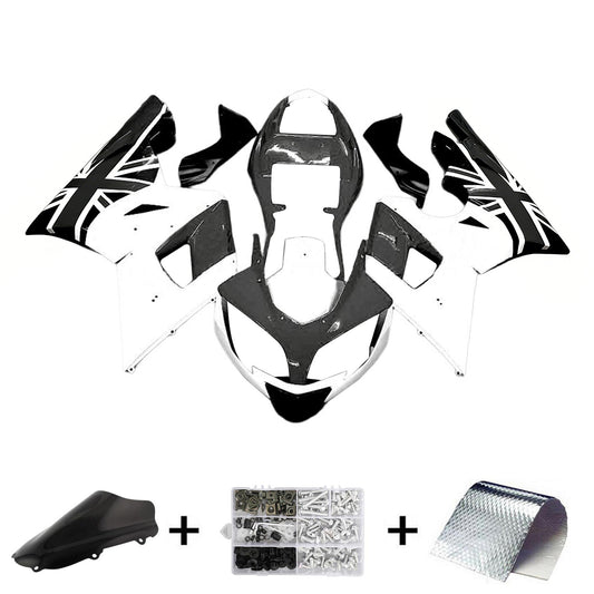 Amotopart Triumph Daytona 600 650 2002-2005 Kit Carena Carrozzeria Plastica ABS