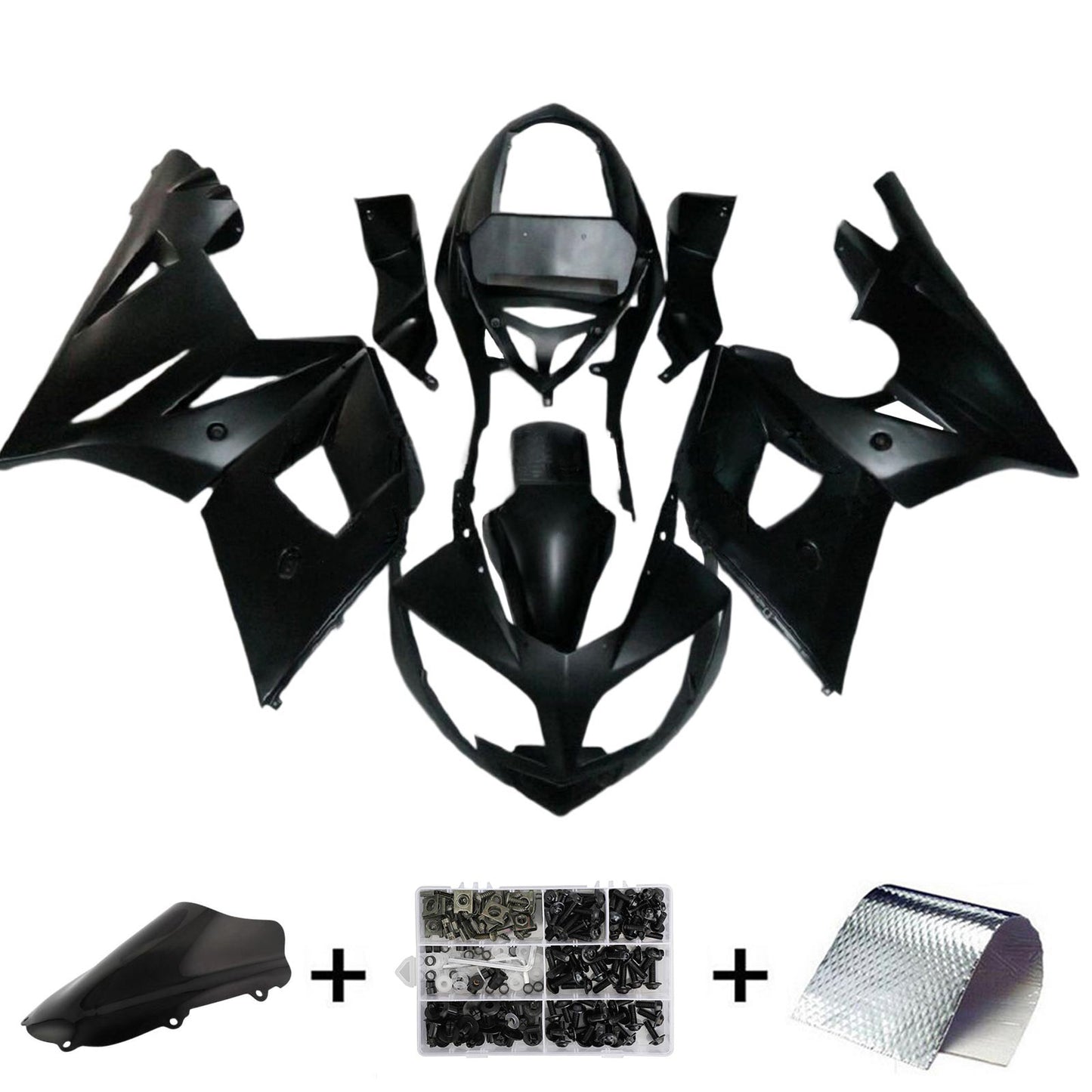 Amotopart Triumph Daytona 600 650 2002-2005 Kit Carena Carrozzeria Plastica ABS