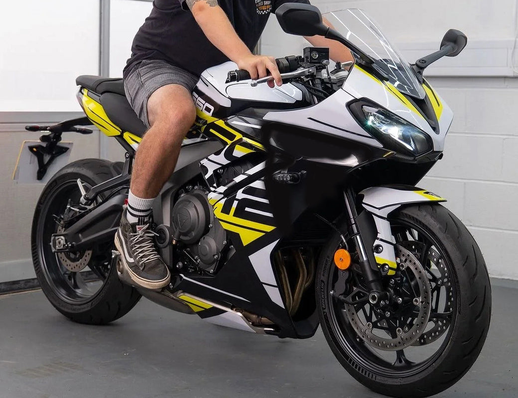 Kit carenatura Triumph Daytona 660 Injection 2024-2025 Carrozzeria Plastica ABS