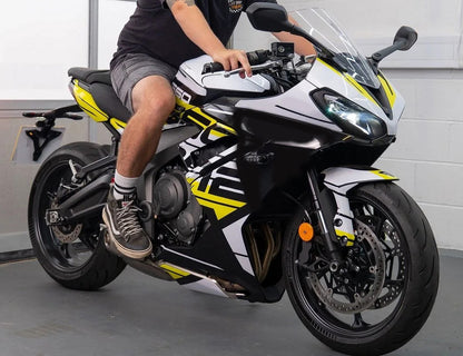 Kit carenatura Triumph Daytona 660 Injection 2024-2025 Carrozzeria Plastica ABS