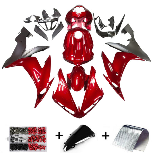 Amotopart 2004 2005 2006 Yamaha YZF R1 Disguise Red Kit