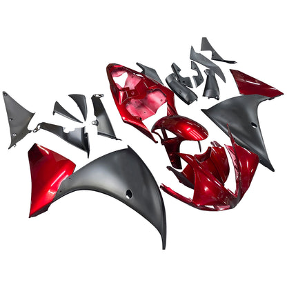 Amotopart 2009-2011 YZF R1 Yamaha rivestito kit nero rosso