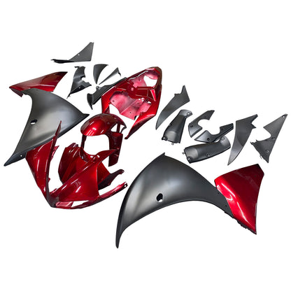 Amotopart 2009-2011 YZF R1 Yamaha rivestito kit nero rosso