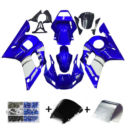 Amotopart 1998-2002 Yamaha YZF R6 Cladding Blue White Prelievo kit