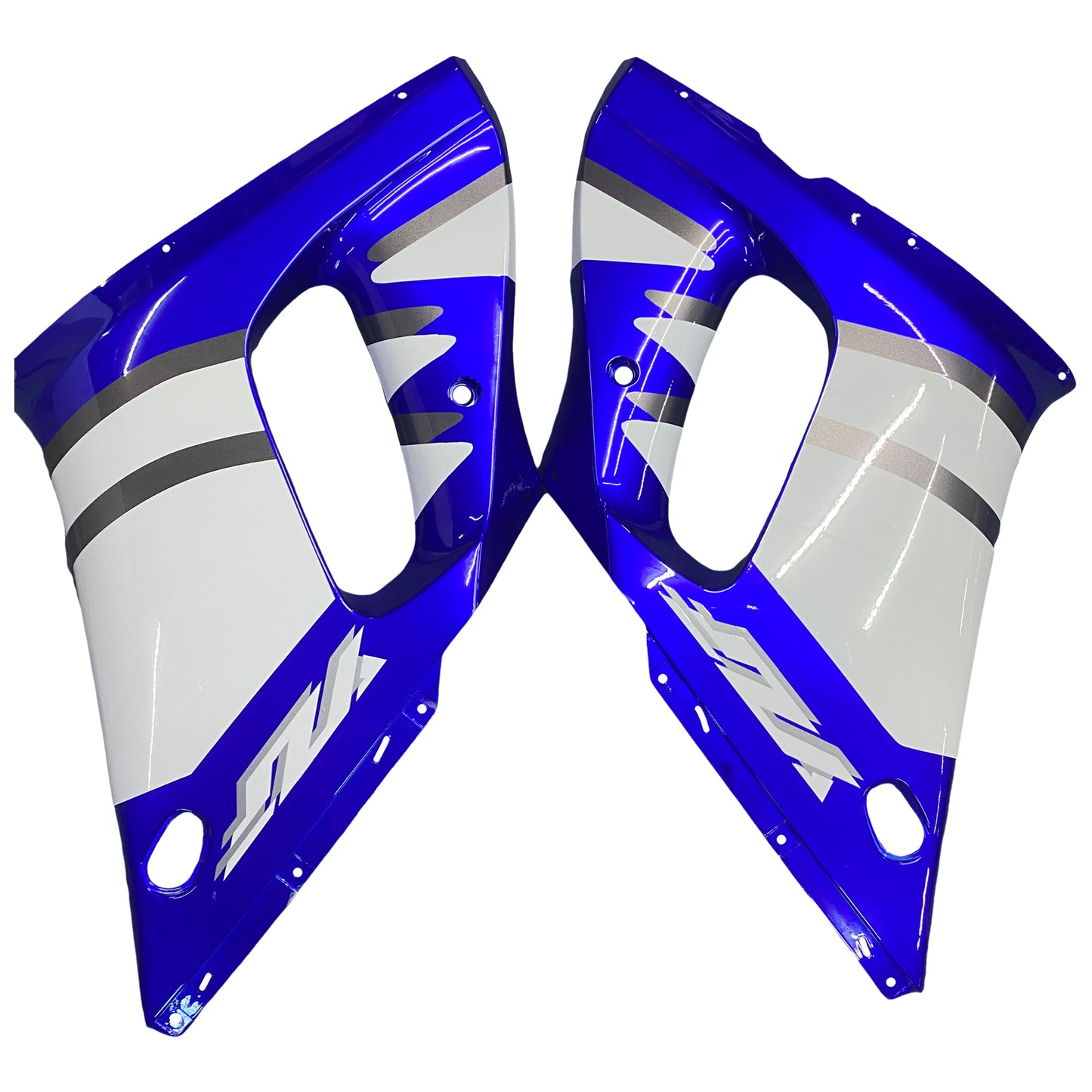 Amotopart 1998-2002 Yamaha YZF R6 Cladding Blue White Prelievo kit