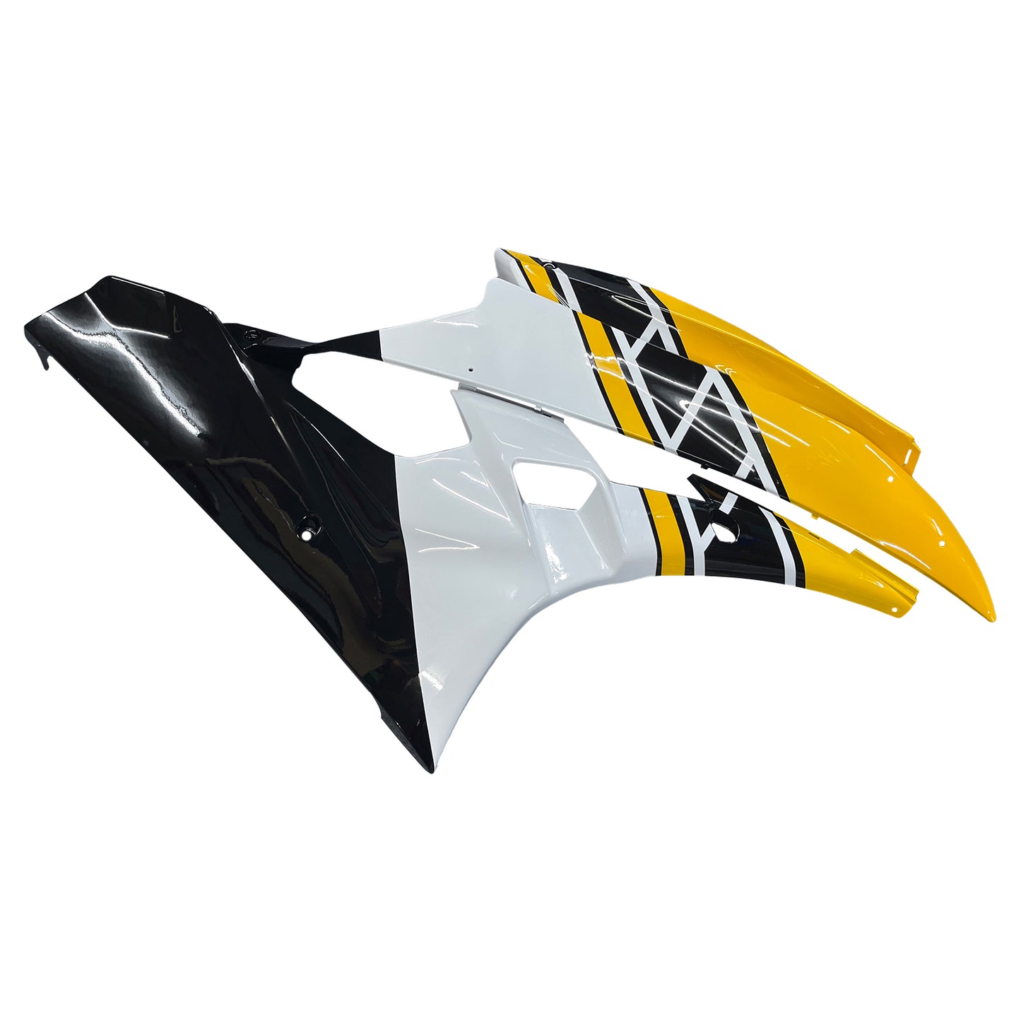 Amotopart 2006 2007 Yamaha YZF-R6 Gel Gel Giallo bianco