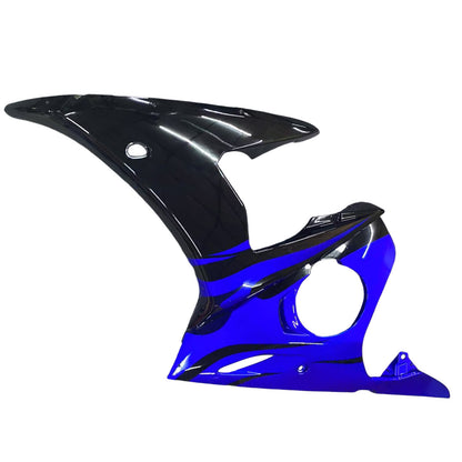 Amotopart 2005 Yamaha YZF R6 Cladding Blue Black Kit