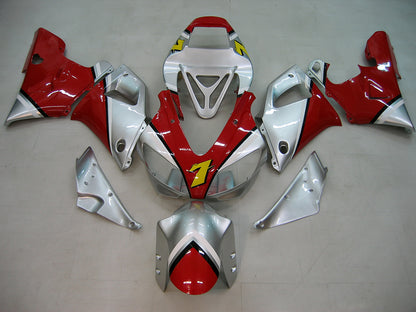 Carene 1998-1999 Yamaha YZF-R1 Rosso Argento No.7 Fortuna Generico