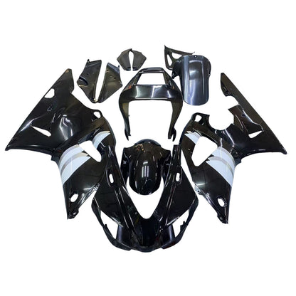 Carene 1998-1999 Yamaha YZF-R1 Nero Bianco R1 Generico