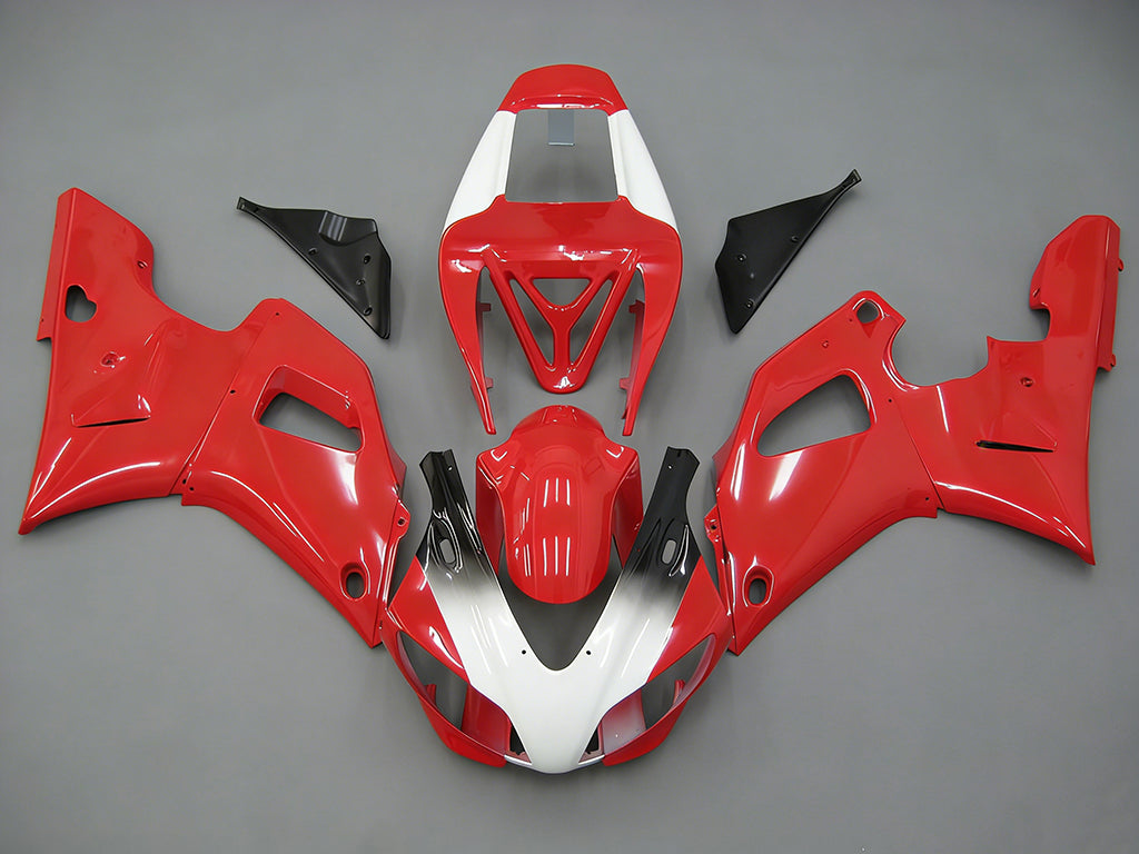 Carene 1998-1999 Yamaha YZF-R1 Rosso Bianco Virgin R1 Racing Generico
