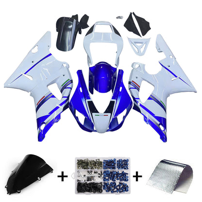 Carene 1998-1999 Yamaha YZF-R1 Blu Bianco No.46 FIAT Racing Generico