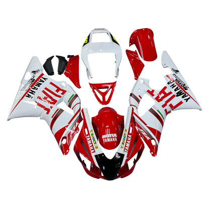 Carene 1998-1999 Yamaha YZF-R1 Rosso Bianco No.46 FIAT R1 Generico