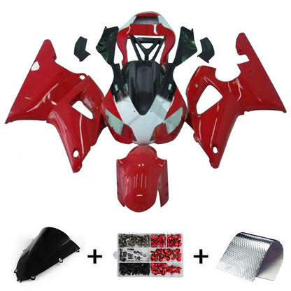 Kit carenatura adatto per YAMAHA YZF R1 YZF-R1 1998-1999 rosso generico