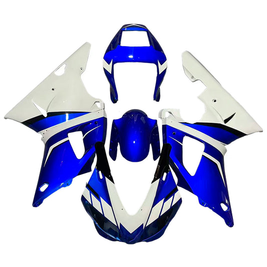 Amotopart Yamaha 1998-1999 YZF 1000 R1 Blue White Fearing Kit