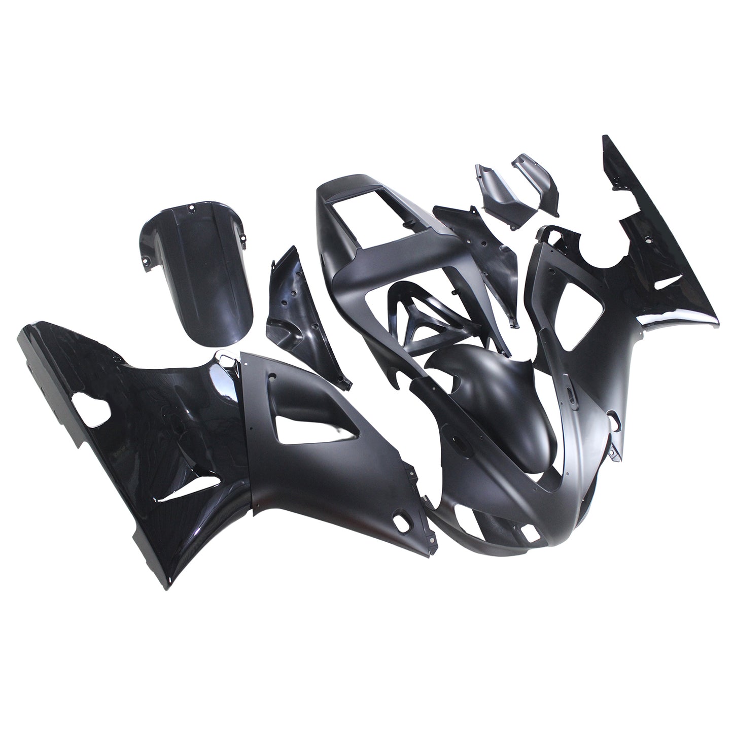 Amotopart Yamaha 1998-1999 YZF 1000 R1 Kit di rivestimento nero