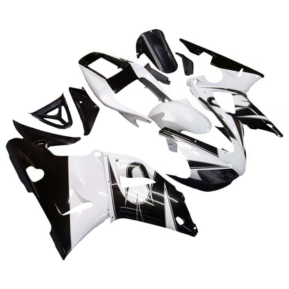 Amotopart Yamaha 1998-1999 YZF 1000 R1 Mix White Black Kit di chiusura