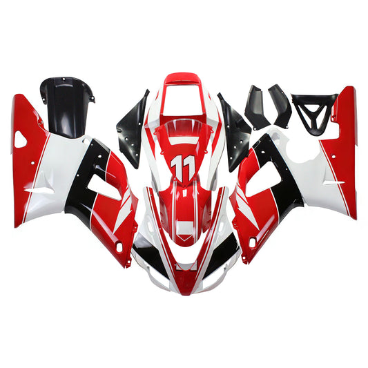 Amotopart Yamaha 1998-1999 YZF 1000 R1 rosso con kit di rivestimento artigli