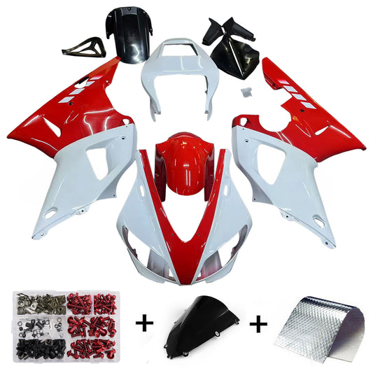 Kit carenatura iniezione Carrozzeria plastica ABS adatta per Yamaha YZF-R1 1000 1998-1999