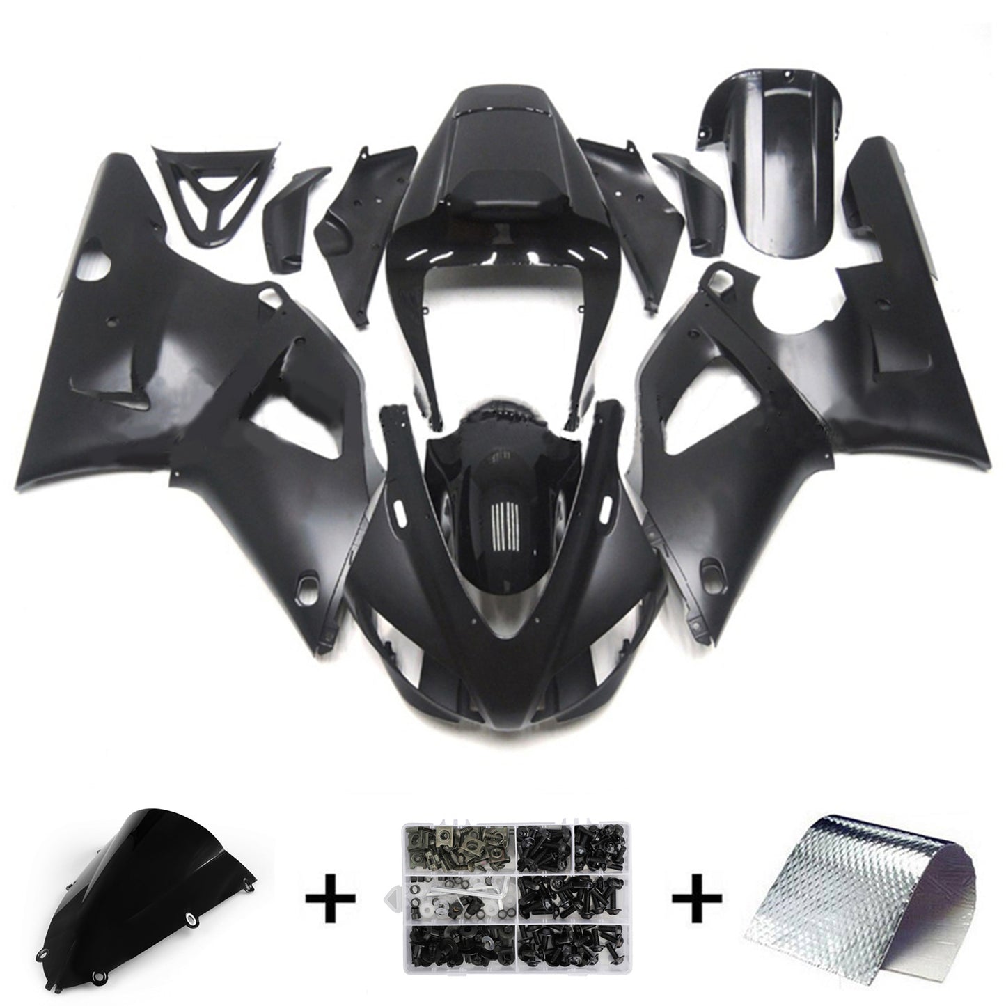 Amotopart Yamaha YZF 1000 R1 1998-1999 Kit Carena Carrozzeria Plastica ABS