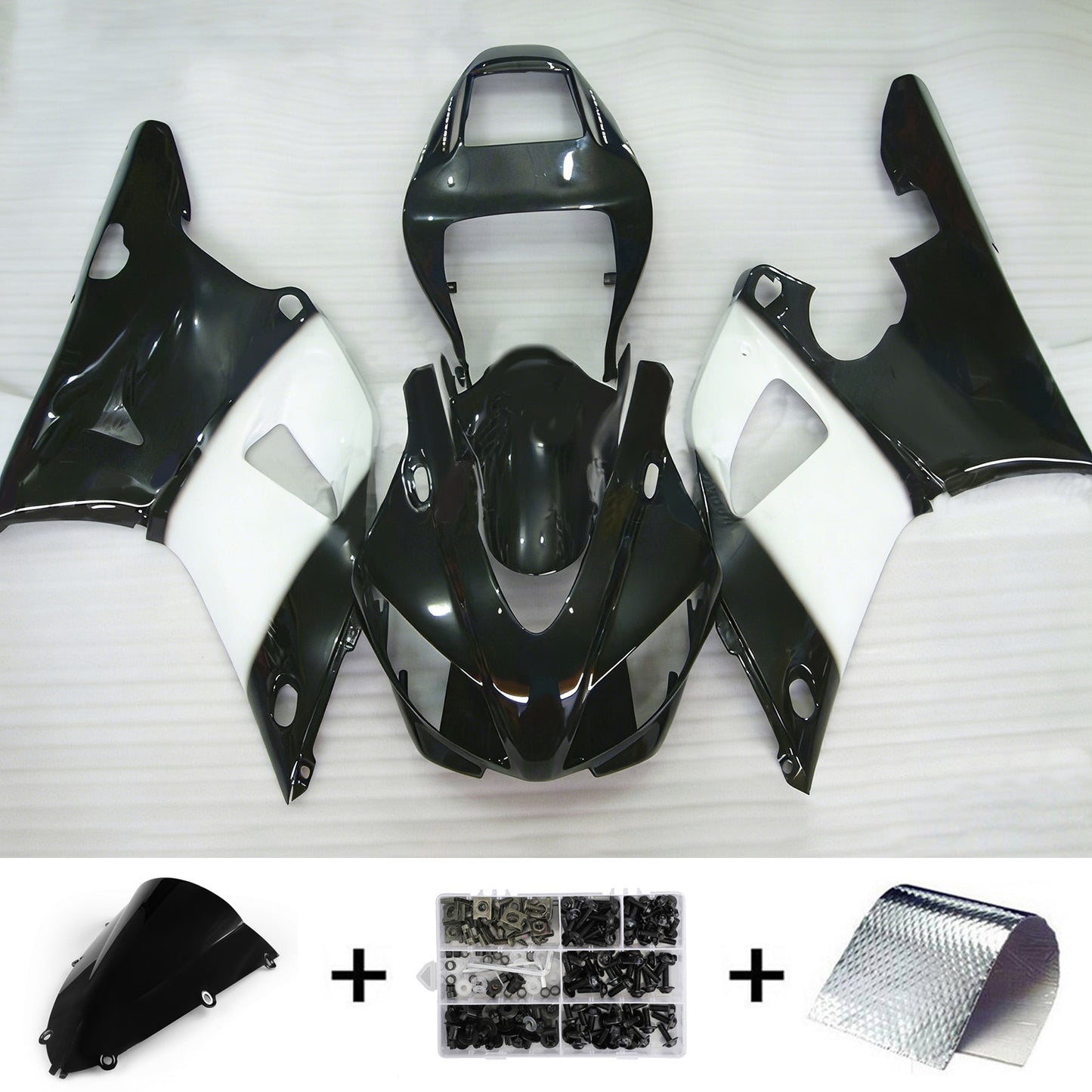 Amotopart Yamaha YZF 1000 R1 1998-1999 Kit Carena Carrozzeria Plastica ABS