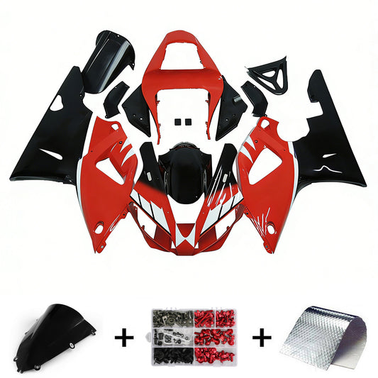 Amotopart Yamaha YZF 1000 R1 1998-1999 Kit Carena Carrozzeria Plastica ABS
