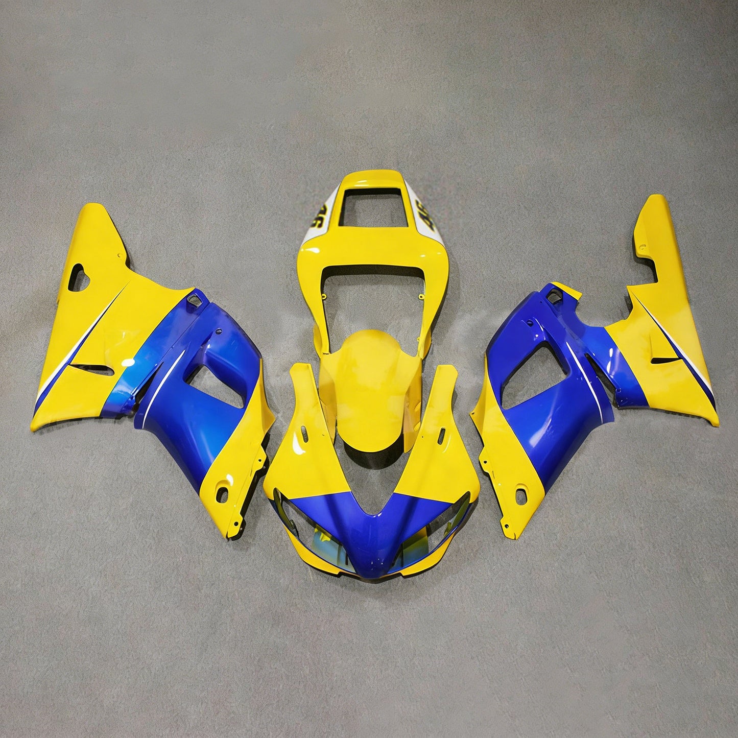 Amotopart Yamaha YZF 1000 R1 1998-1999 Kit Carena Carrozzeria Plastica ABS