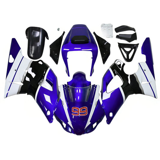 Kit carenatura iniezione Yamaha YZF-R1 1998-1999 Carrozzeria plastica ABS