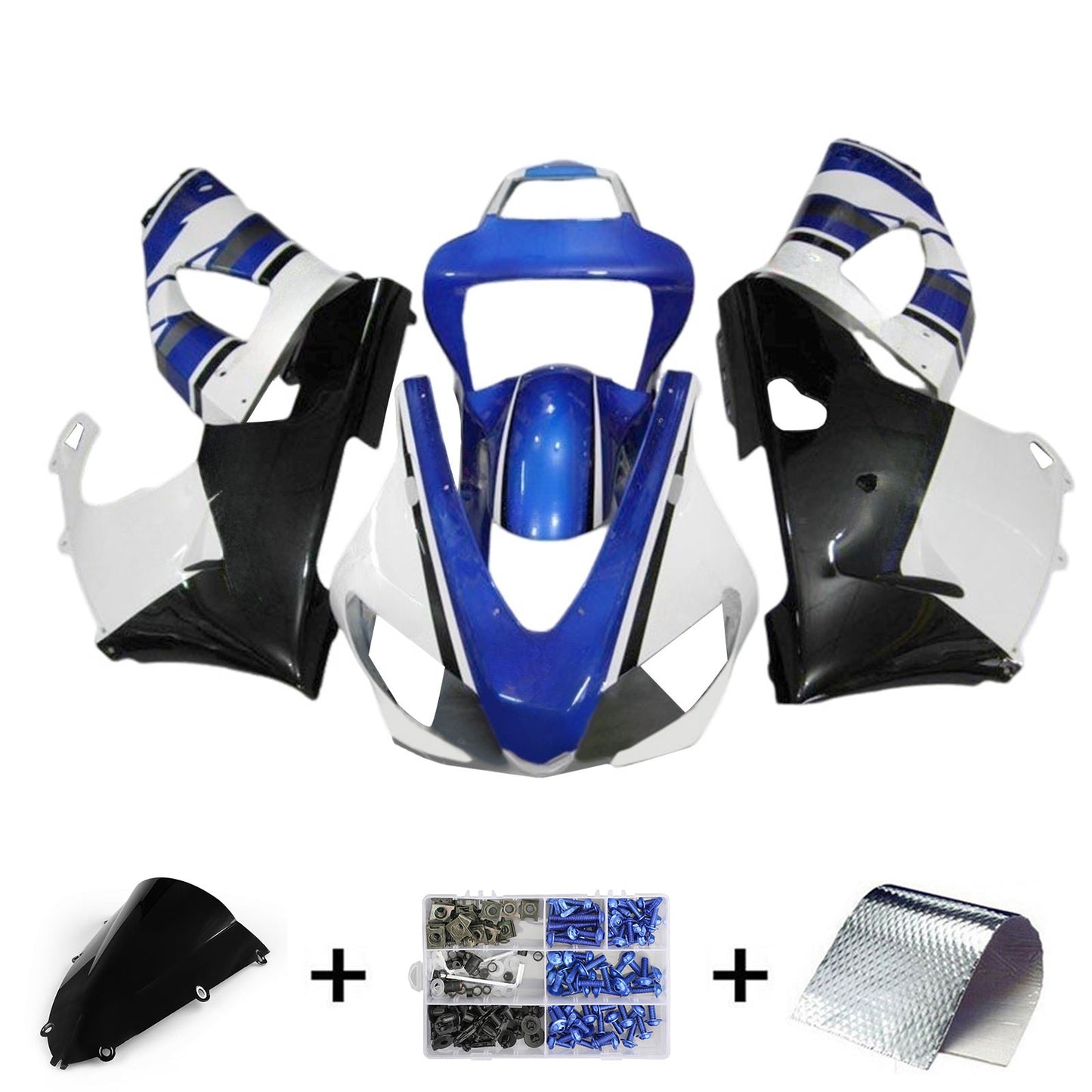 Kit carenatura iniezione Yamaha YZF-R1 1998-1999 Carrozzeria plastica ABS