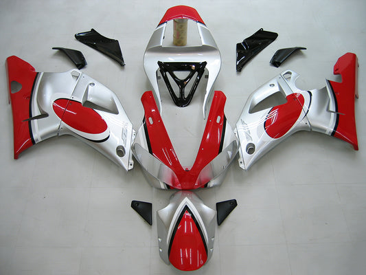 Carene 2000-2001 Yamaha YZF-R1 Argento Rosso Fortuna Racing Generico