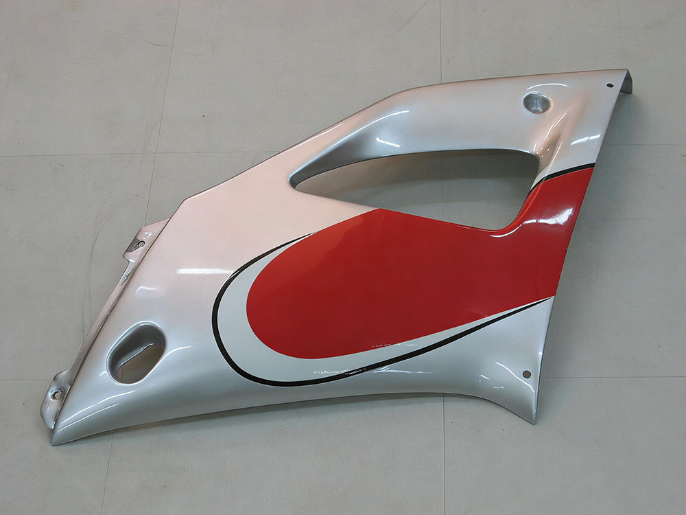Carene 2000-2001 Yamaha YZF-R1 Argento Rosso Fortuna Racing Generico