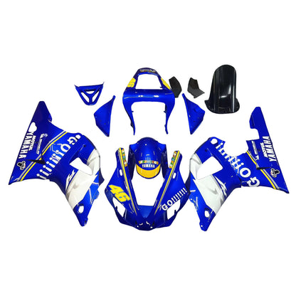 Carene 2000-2001 Yamaha YZF-R1 Blu Bianco No.46 R1 Generico