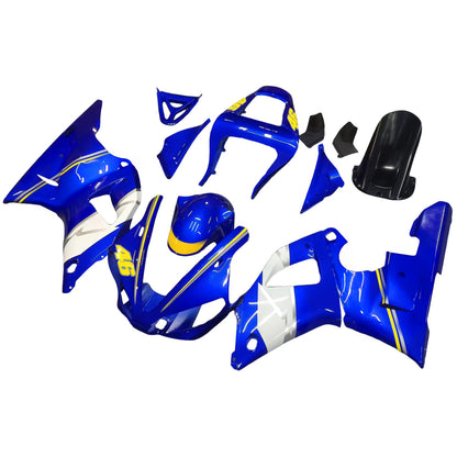 Carene 2000-2001 Yamaha YZF-R1 Blu Bianco No.46 R1 Generico