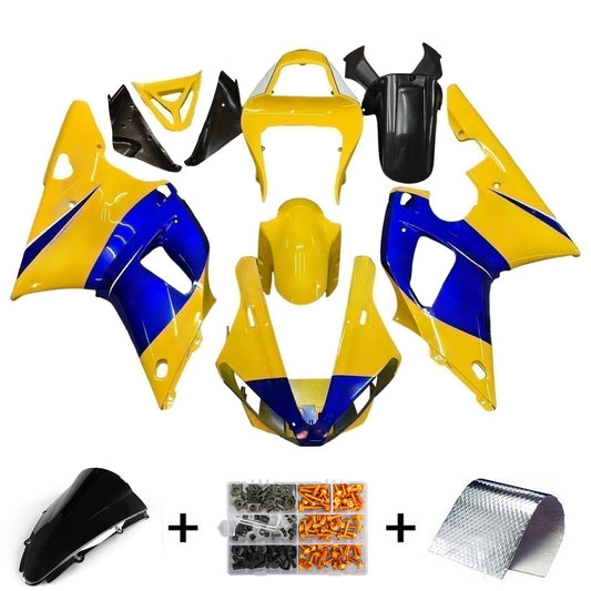 Carene 2000-2001 Yamaha YZF-R1 Giallo Blu No.46 Camel Generico