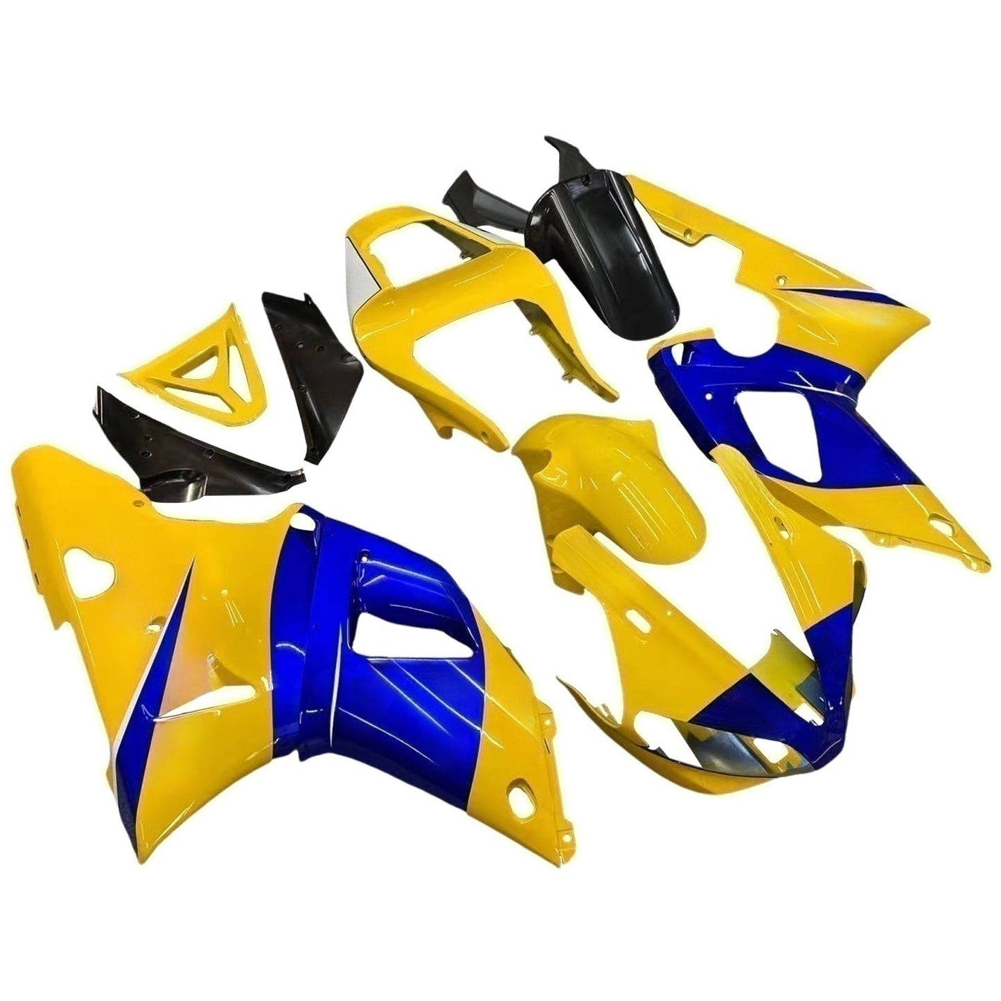 Carene 2000-2001 Yamaha YZF-R1 Giallo Blu No.46 Camel Racing Generico