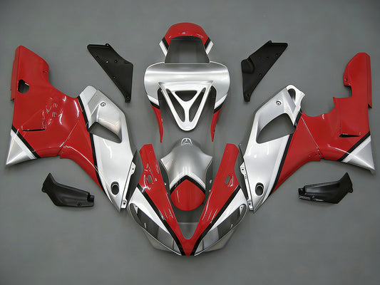 Amotopart 2000-2001 Yamaha R1 Cladding Red & Sliver Kit