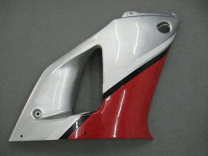 Amotopart 2000-2001 Yamaha R1 Cladding Red & Sliver Kit