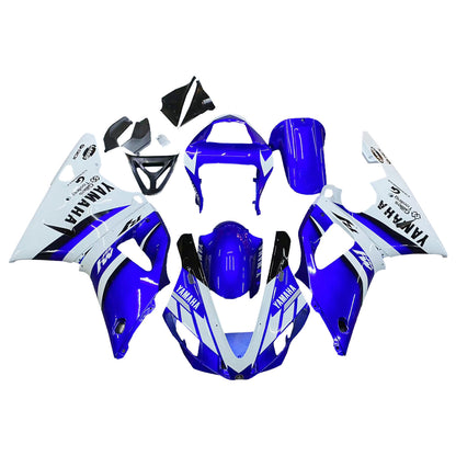 Carene 2000-2001 Yamaha YZF-R1 Blue &amp; White R1 Generico