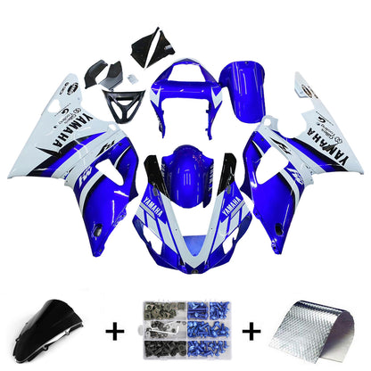 Carene 2000-2001 Yamaha YZF-R1 Blue &amp; White R1 Generico