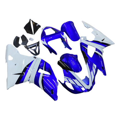 Carene 2000-2001 Yamaha YZF-R1 Blue &amp; White R1 Generico